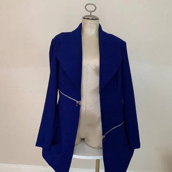 Peter Nygard Jacket Double Zipper - SIZE LARGE - Picture 2 of 6